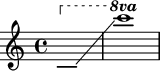 Ottava text on the right