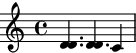 Preventing double augmentation dots with identical notes in chords