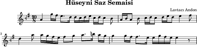 Turkish Makam example