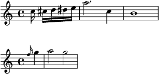 Partial measures (pickup measures)