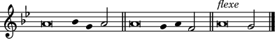 Chant or psalms notation