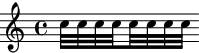 Connecting groups of beamed notes with a single beam