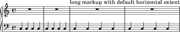 Preventing long \mark objects to stretch a measure