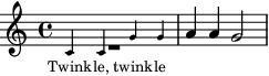 Cue with lyrics