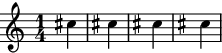 Distancing an accidental from the note using the right padding property