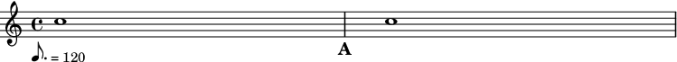 Printing metronome and rehearsal marks below the staff