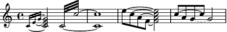 Using ties with arpeggios