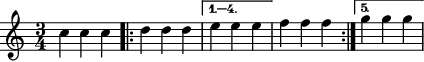 Shortening volta brackets