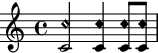 Harmonic noteheads in a chord