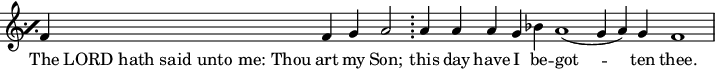Using a percent repeat with plainchant
