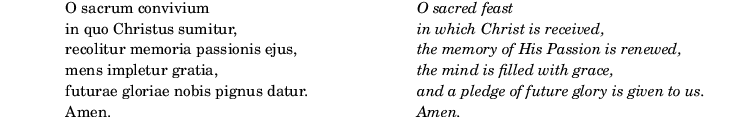 Stand-alone two-column markup