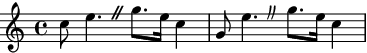 Inserting a caesura