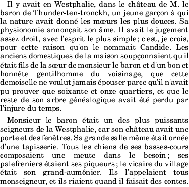 Markup list