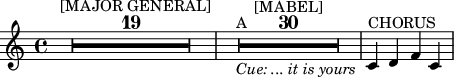 Multi-measure rest markup