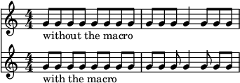 Automatic beams two per two in 4/4 or 2/2 time signature