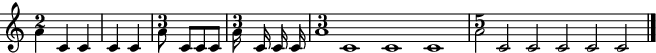 Time signature style with note in the denominator (extracted automatically from the \time call)