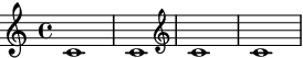 Forcing a clef symbol to be displayed