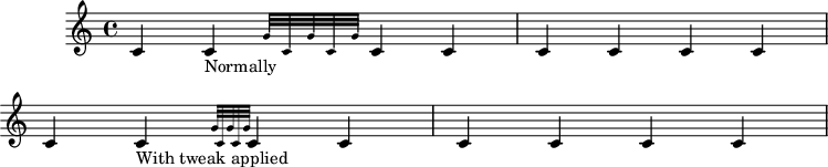 Non-stretchable gracenote groups