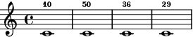 Creating double-digit fingerings