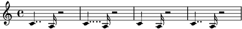 Single note. Arabic Scale.