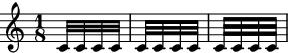 Changing beam thickness and spacing