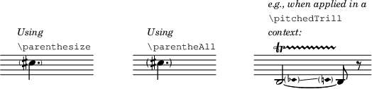 Including accidental and dots in a parenthesized note [obsolete in 2.23]