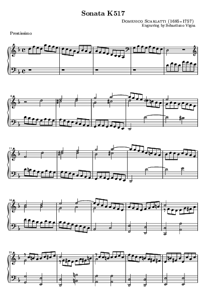 Sonata K517 (Domenico Scarlatti)